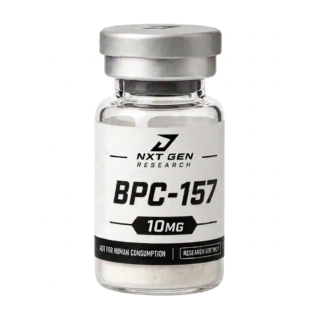 BPC-157 10 mg research compound vial