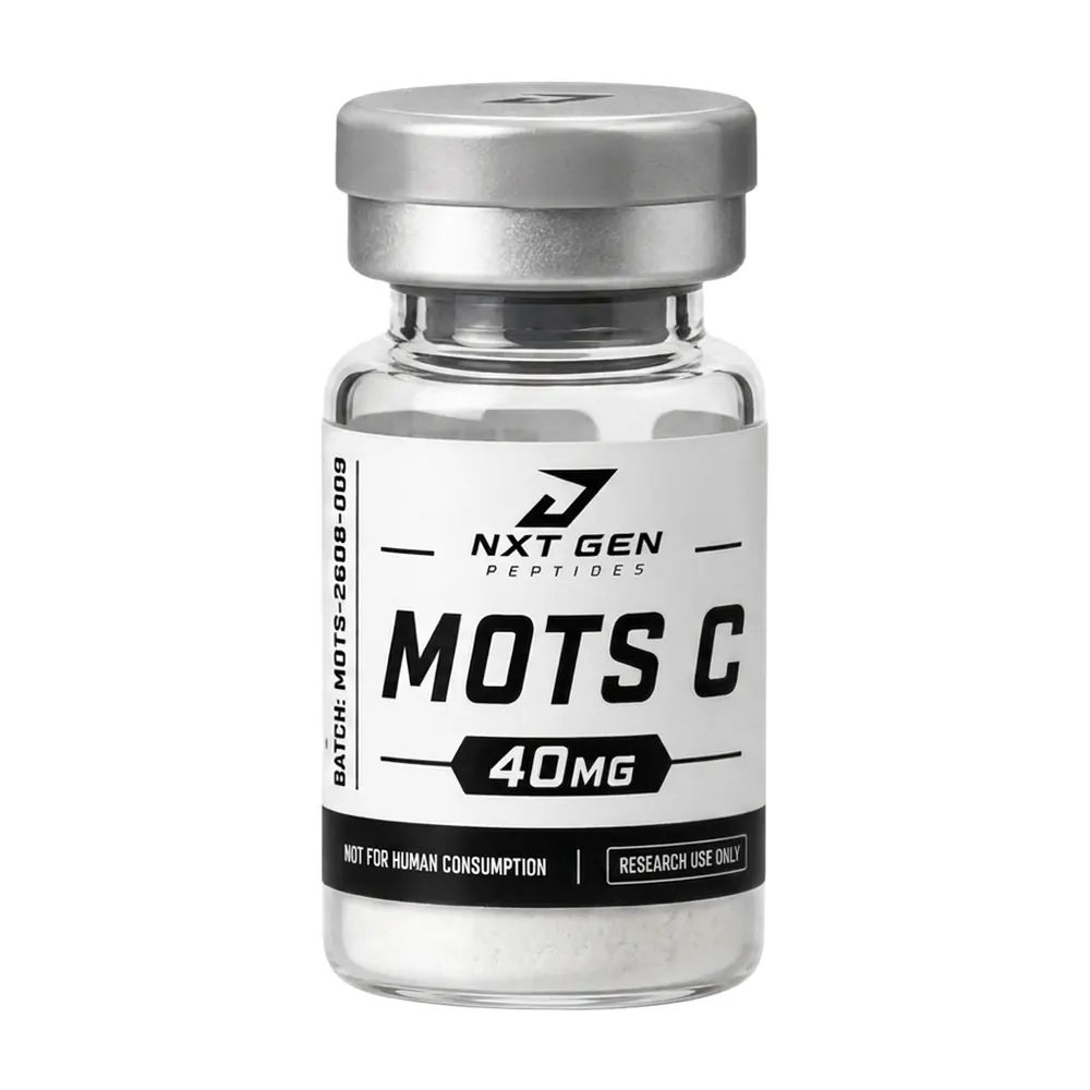 MOTS-C 40 mg research compound vial, research use only