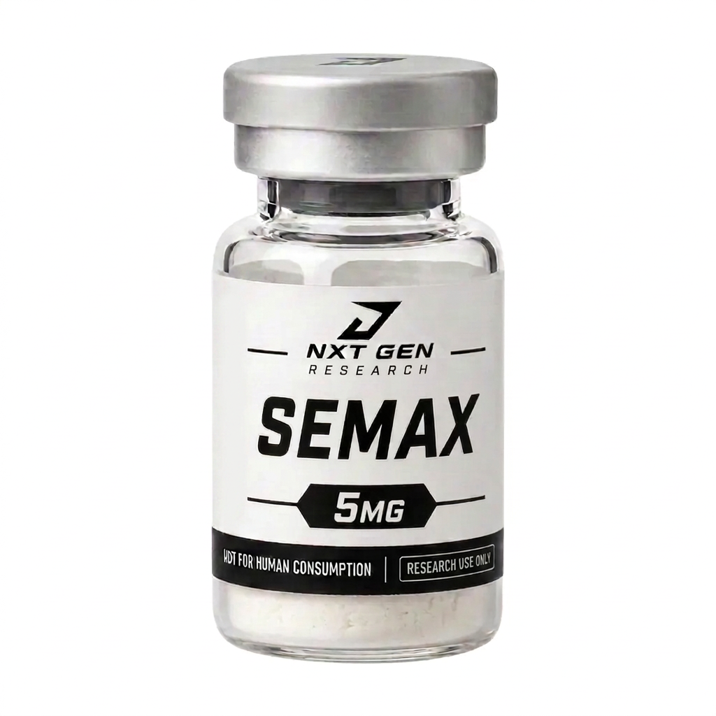 Semax 5 mg research compound vial, research use only